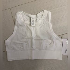 Athleta seamless crop tank NWT size L